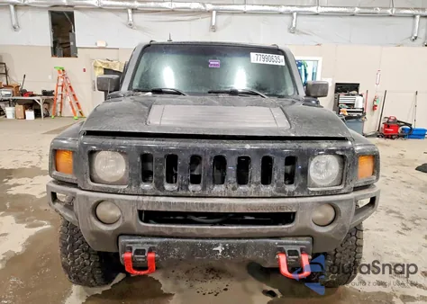 2008 Hummer H3 z USA, uszkodzony, nr VIN 5GTEN13E988190228